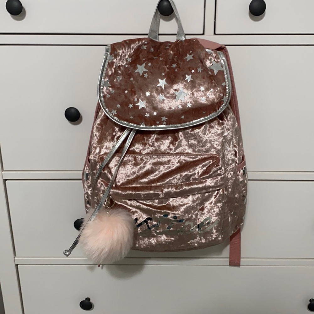 🎒 Justice Pink school Backpack